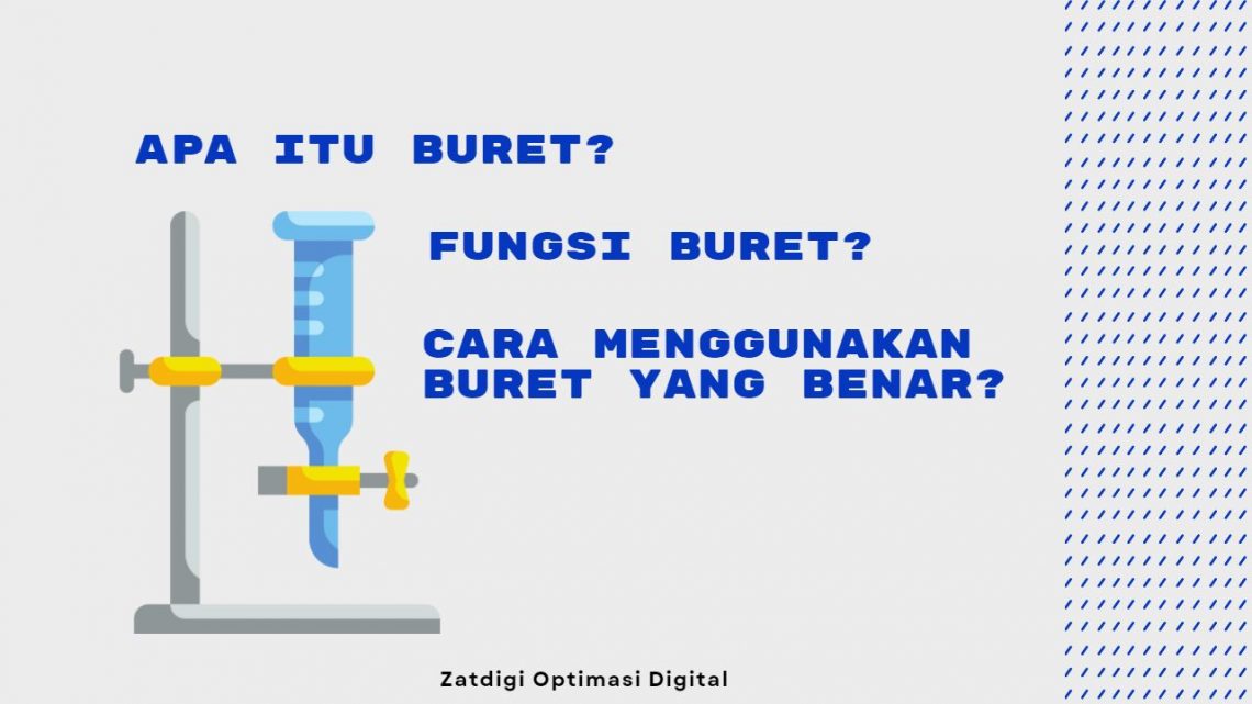 cara membaca buret yang benar