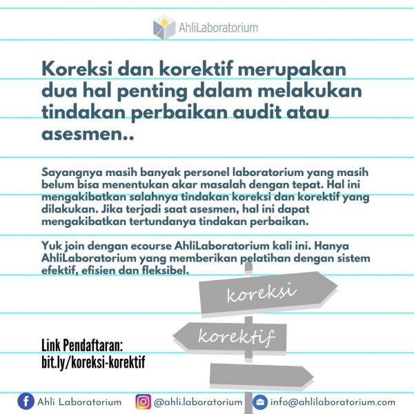 penentuan akar masalah, koreksi, korektif 3