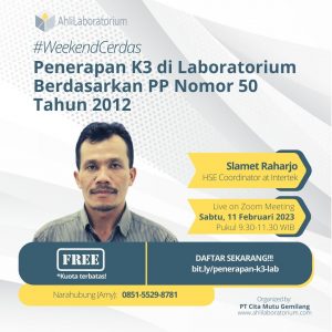 penetapan k3 di laboratorium 1