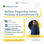 Pengecekan Antara Peralatan Laboratorium Uji Webinar