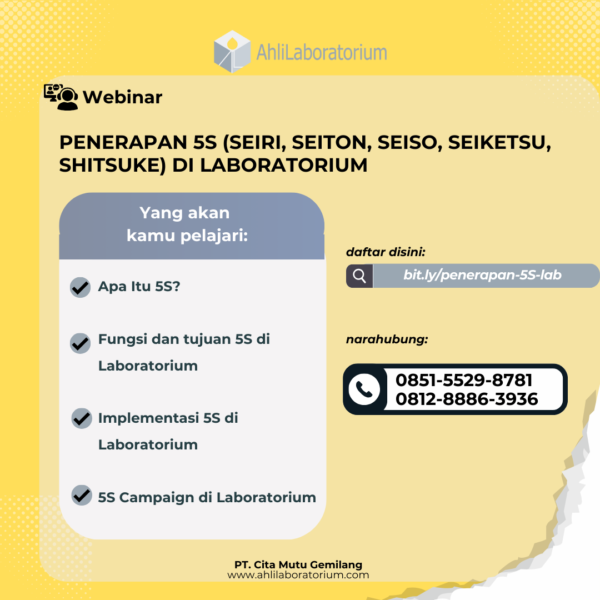 Penerapan 5S di Lab