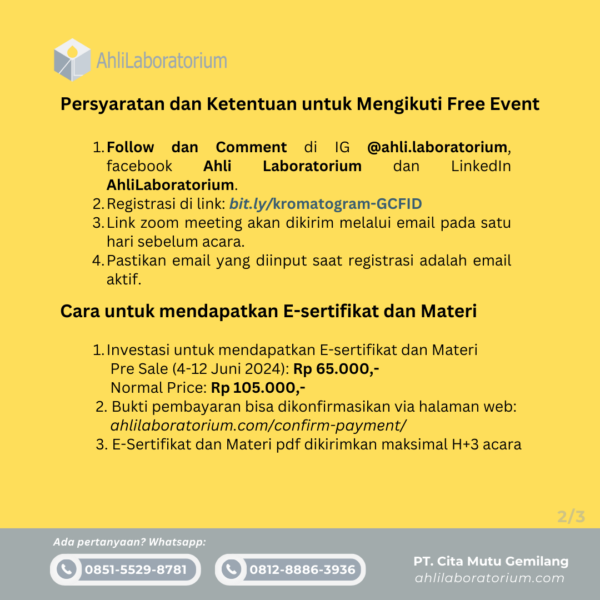 Memahami Kromatogram untuk Interpretasi Terbaik Pada Pengujian GC-FID (Webinar) - Gambar 3