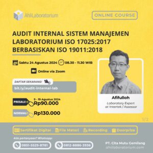 Audit Internal Sistem Manajemen Laboratorium