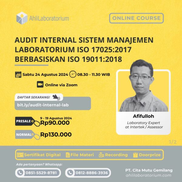 Audit Internal Sistem Manajemen Laboratorium