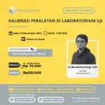 Pelatihan Kalibrasi Peralatan di Laboratorium Uji