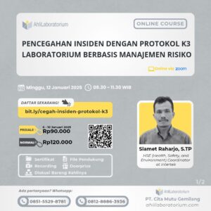 Pencegahan Insiden dengan Protokol K3 Laboratorium Berbasis Manajemen Risiko