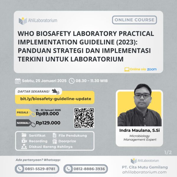 WHO Biosafety Laboratory_ Practical Implementation Guideline (2023) Panduan Strategi dan Implementasi Terkini untuk Laboratorium