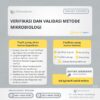 Pelatihan Verifikasi dan Validasi Metode Mikrobiologi