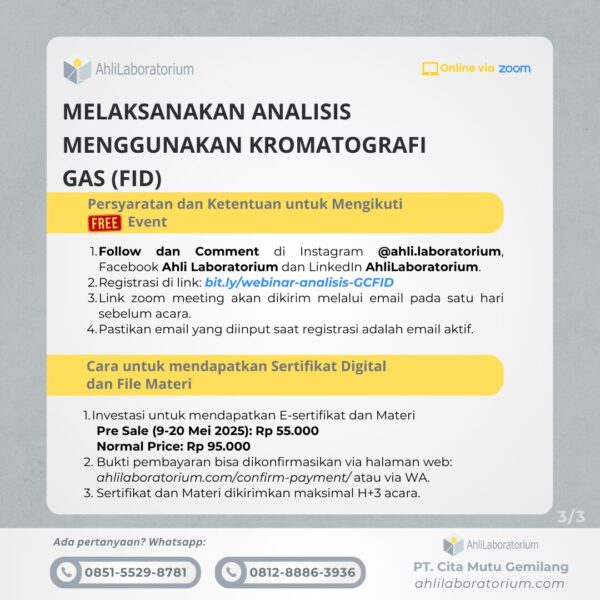 Melaksanakan Analisis Menggunakan Kromatografi Gas (FID) - Gambar 3