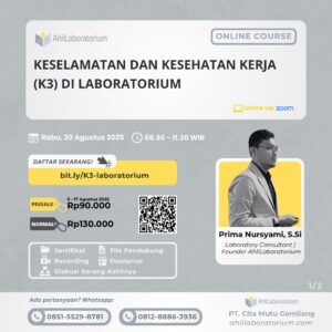Keselamatan dan Kesehatan Kerja (K3) di Laboratorium