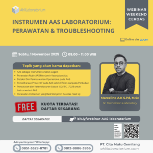 Instrumen AAS Laboratorium: Perawatan & Troubleshooting (Webinar)