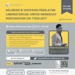 Kalibrasi dan Verifikasi Peralatan Laboratorium Untuk Memenuhi Persyaratan ISO 17025 2017