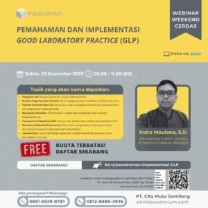 Pemahaman dan Implementasi Good Laboratory Practice (GLP) (Webinar)
