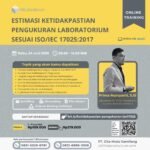 Pelatihan Estimasi Ketidakpastian Pengukuran Laboratorium Sesuai ISO 17025 2017