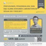Pelatihan Penyusunan, Pengendalian, dan Kaji Ulang Dokumen Laboratorium Sesuai ISO 17025 2017